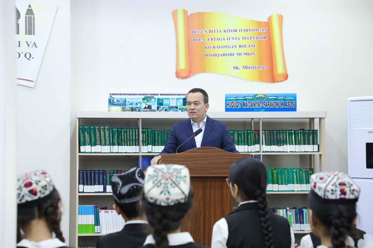 "Yosh kitobxon" tanlovi g‘oliblari taqdirlandi. 